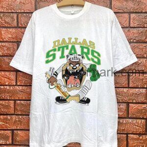 Vintage Dallas Stars Looney Tunes Taz Dallas Stars Ice Hockey shirt gift friend